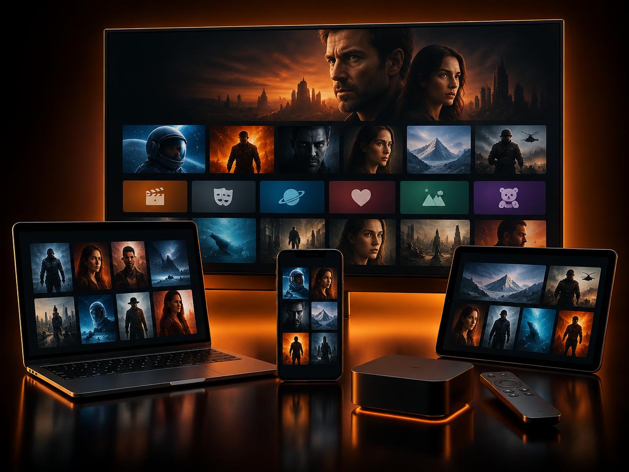 GringoPlay na TV, notebook, celular, tablet e TV Box
